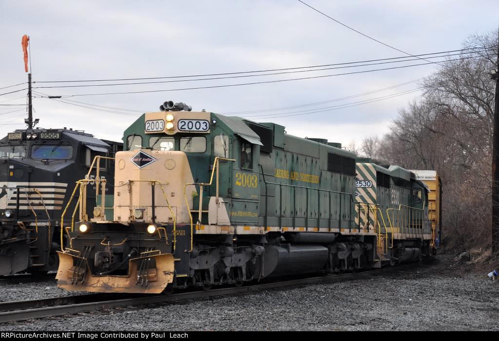 Interchange run takes the connector to enter the yard